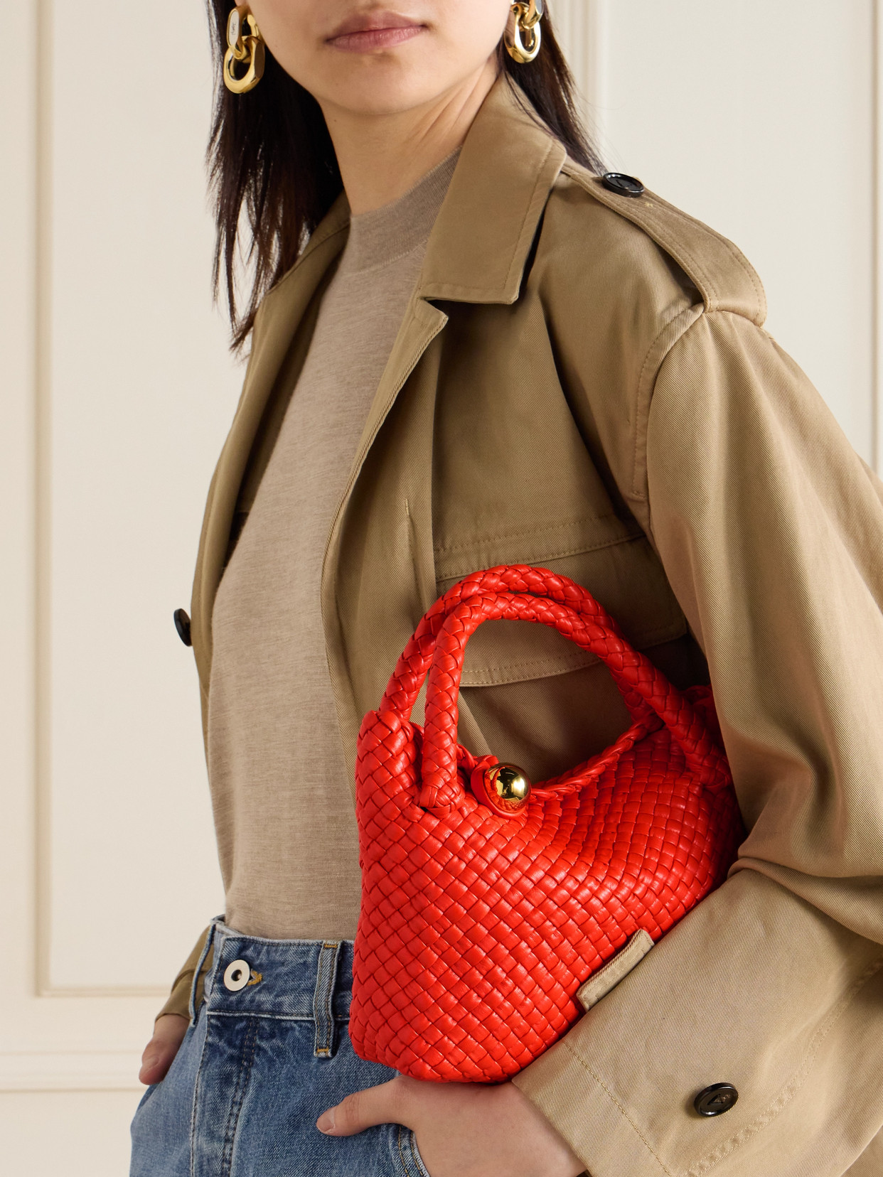 Tosca Mini Intrecciato Shoulder Bag