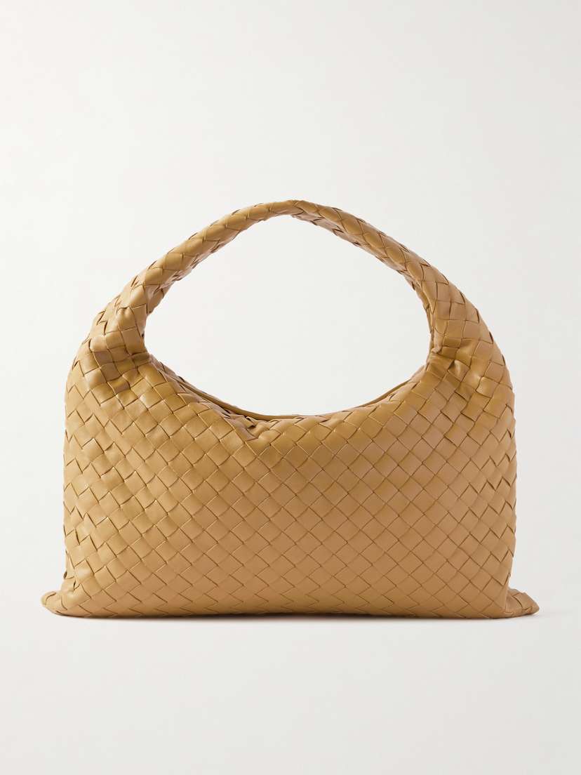 Bottega Veneta Hop Small Intrecciato Leather Tote