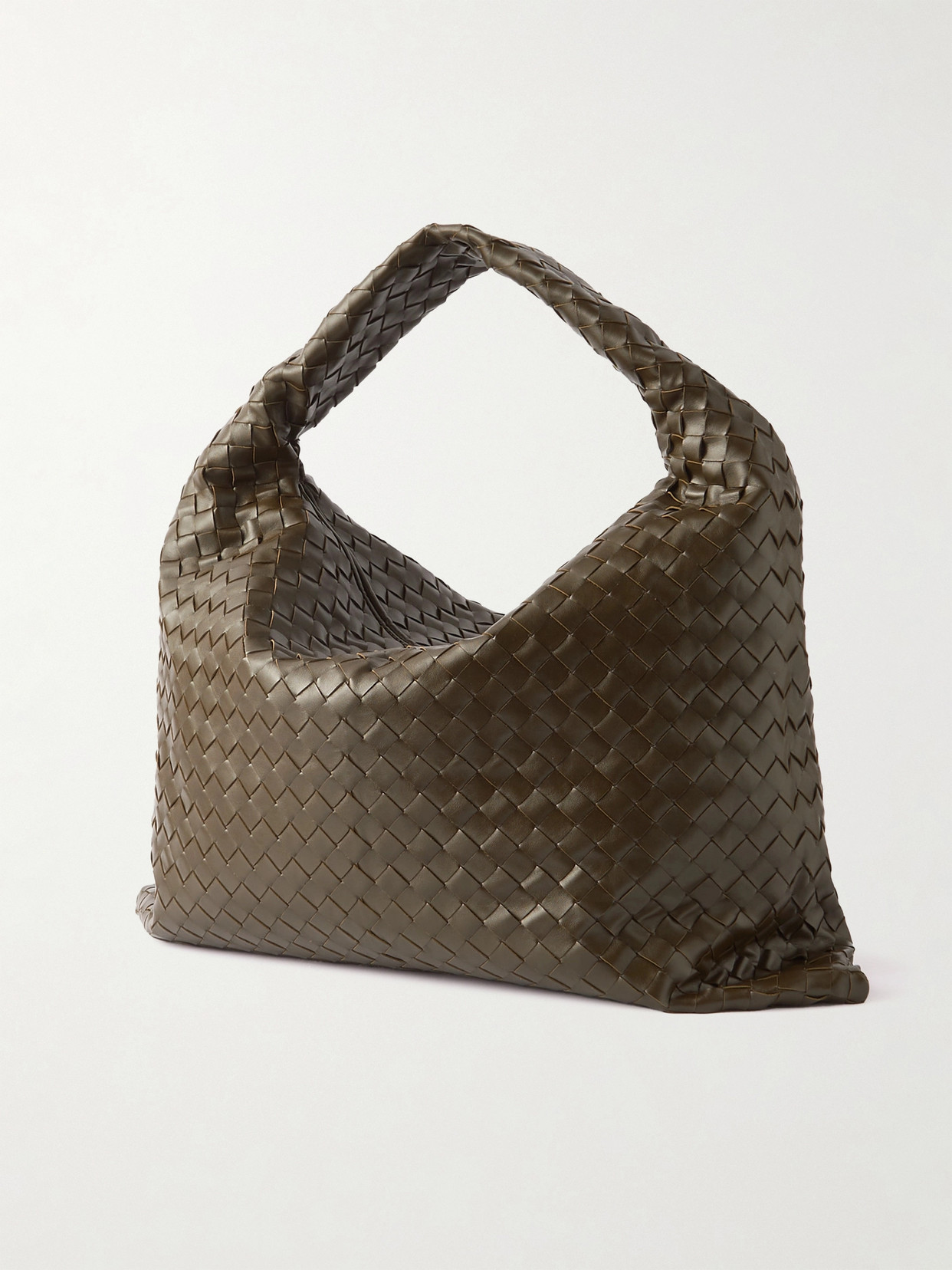 Hop Large Intrecciato Leather Tote