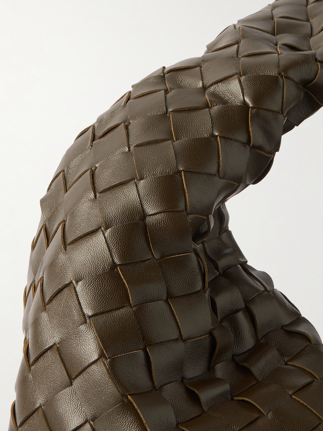 Hop Large Intrecciato Leather Tote