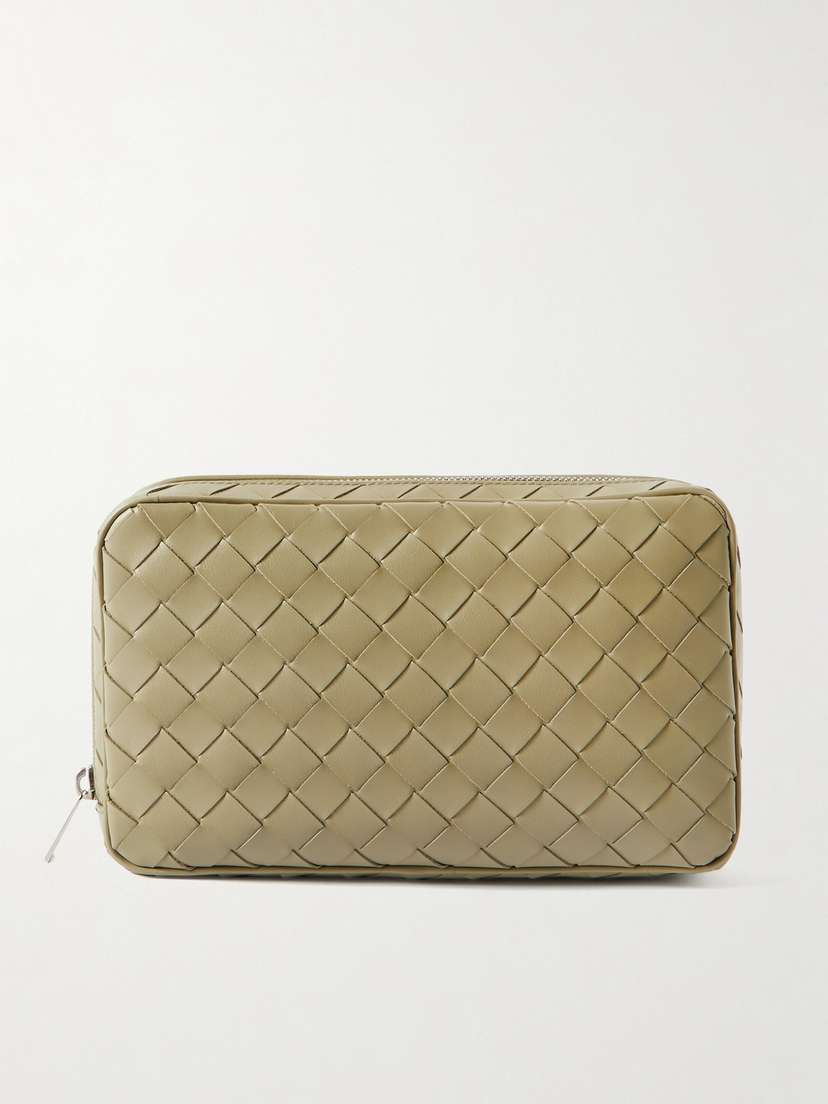 Bottega Veneta Intrecciato Leather Pouch