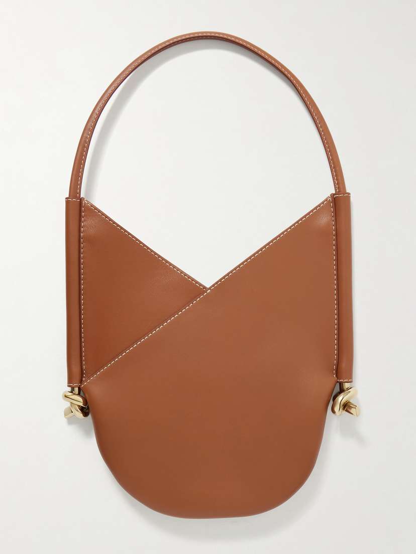 Bottega Veneta Solstice Small Embellished Leather Shoulder Bag