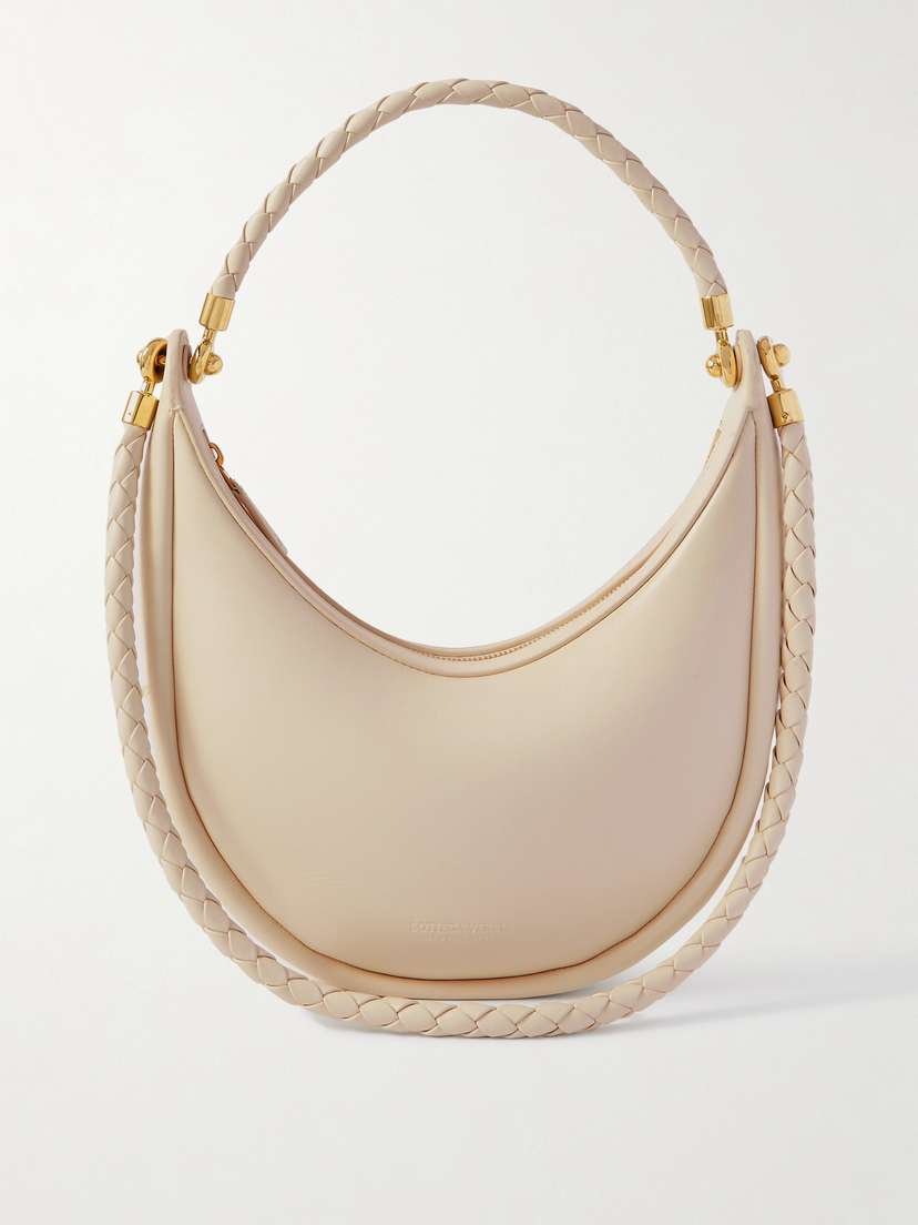 Bottega Veneta Hula Hoop Medium Leather Tote