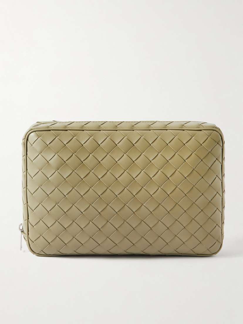 Bottega Veneta Intrecciato Leather Pouch