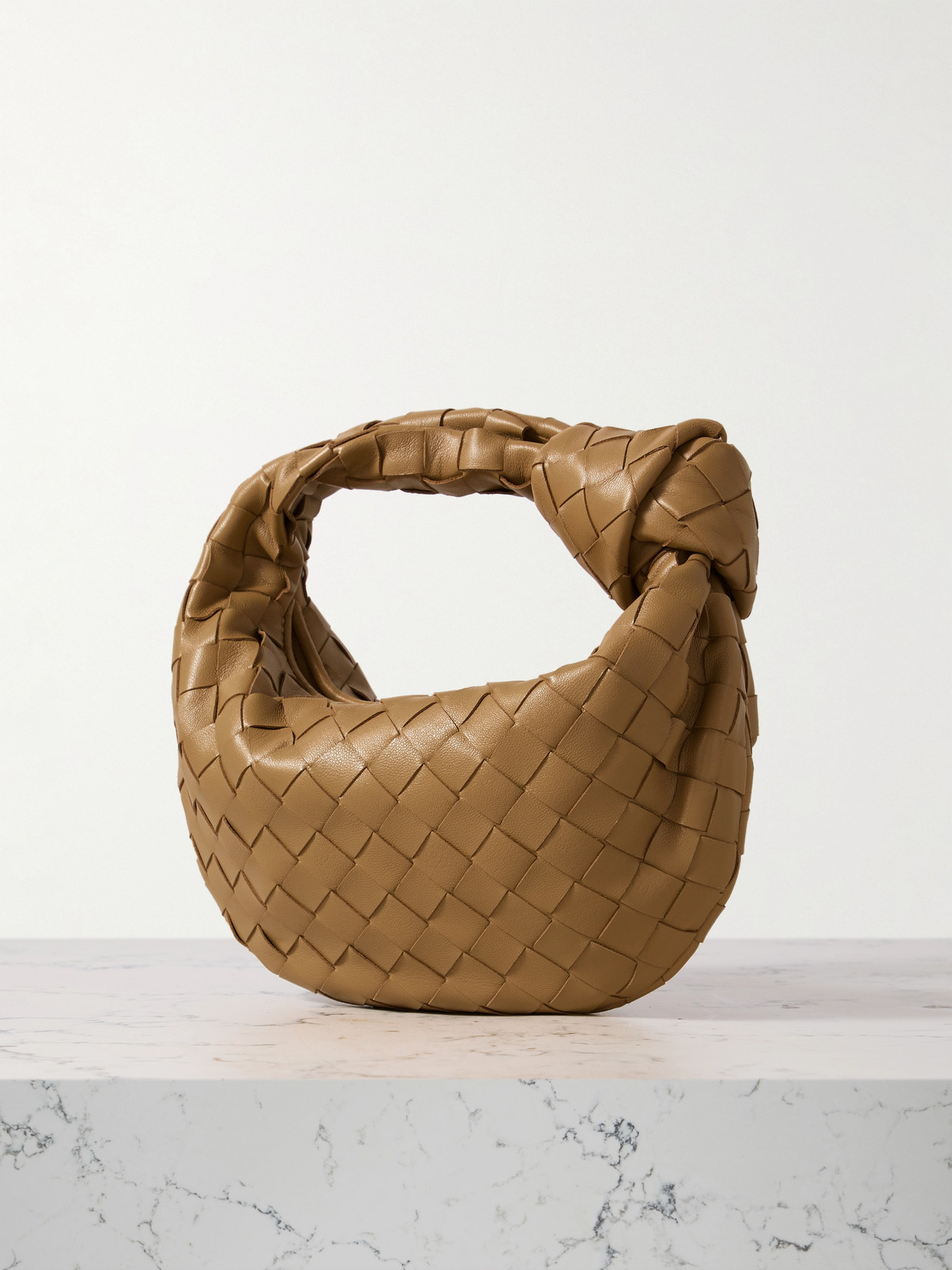 Jodie Mini Intrecciato Leather Tote
