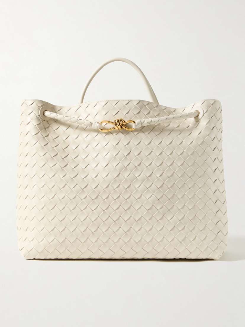 Bottega Veneta Andiamo Large Intrecciato Leather Tote