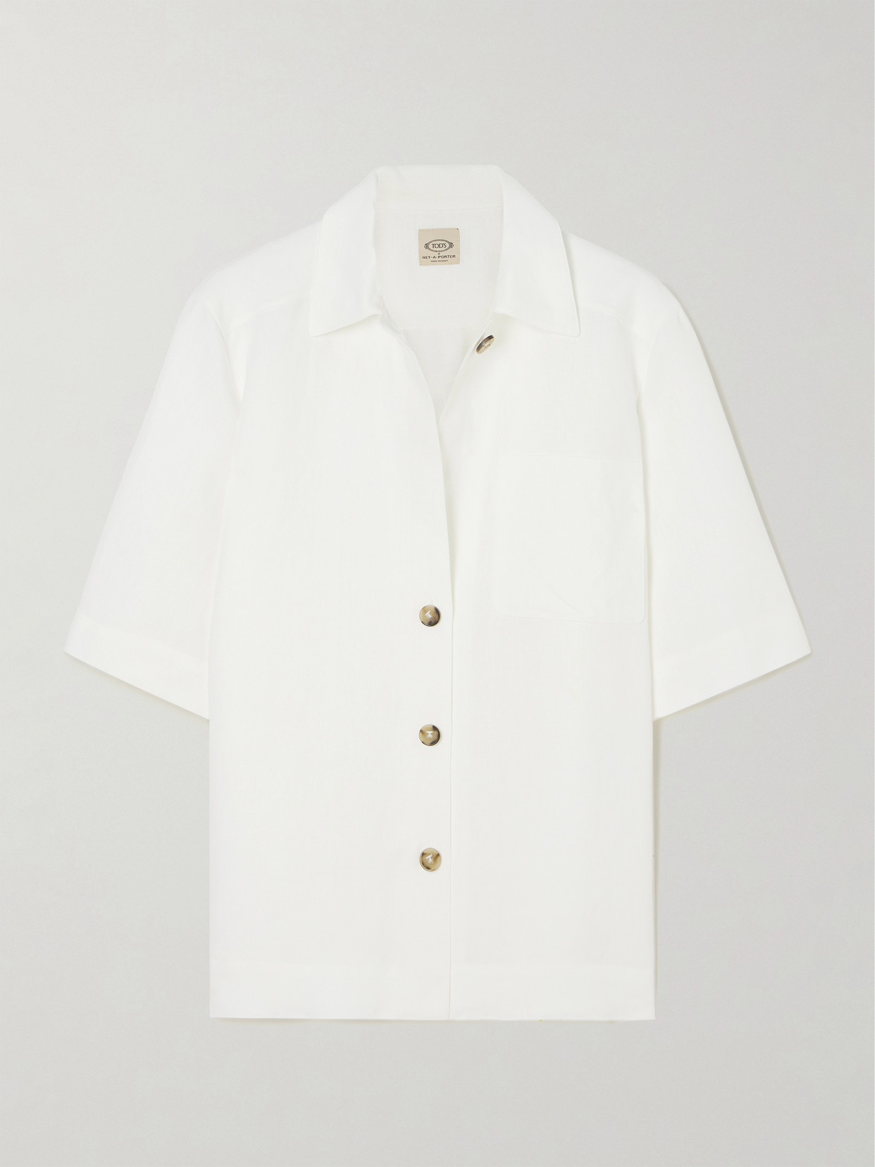 Tod's - Linen Shirt - White