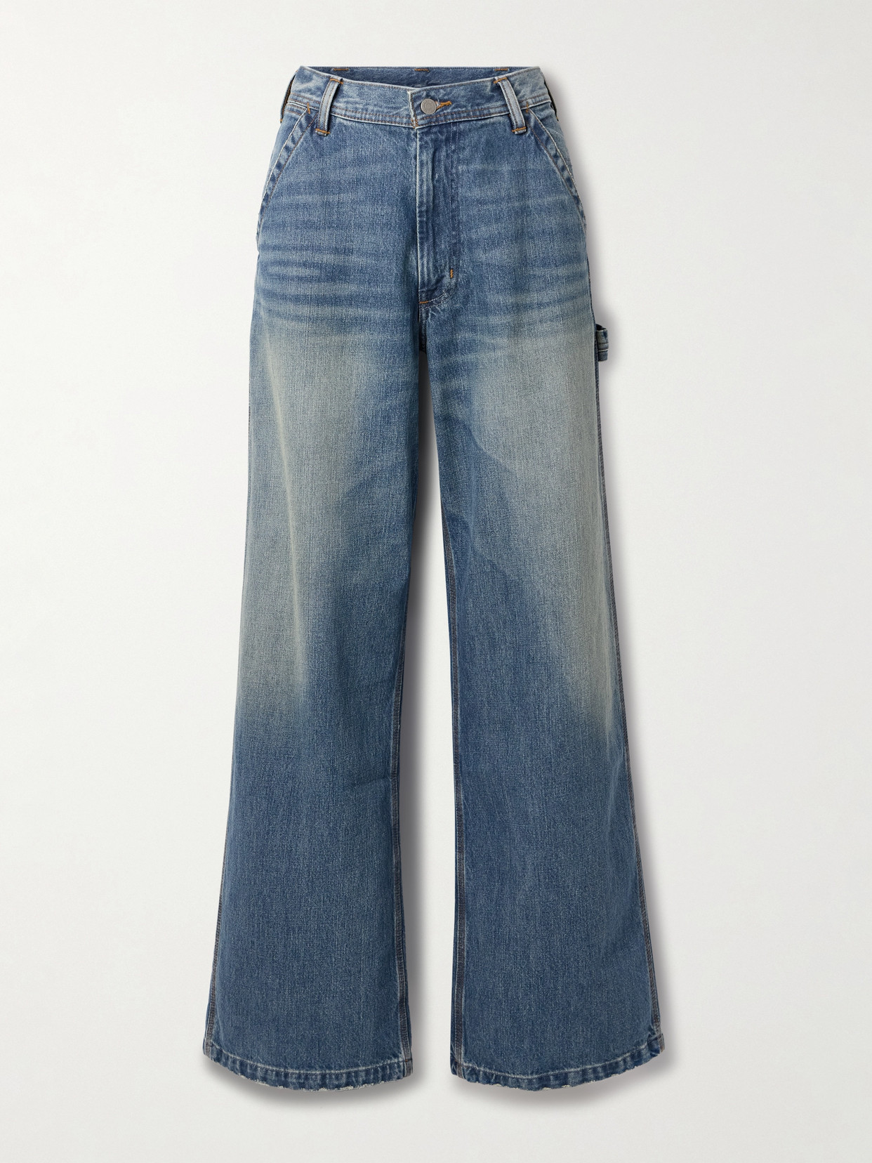Denimist Teri High-rise Wide-leg Jeans In Blue