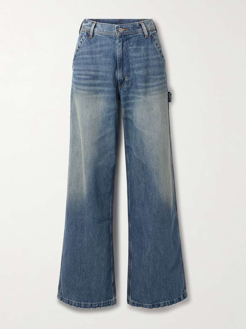 Denimist Teri High-rise Wide-leg Jeans