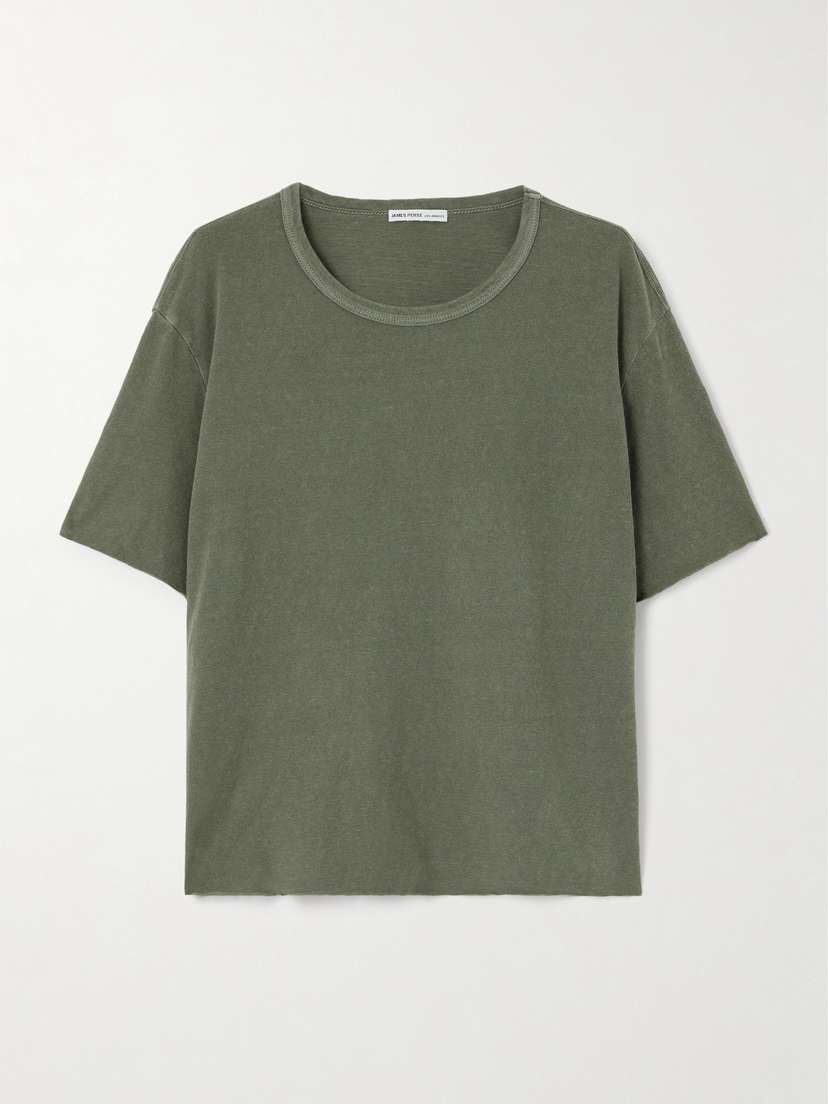 James Perse Slub Cotton-jersey T-shirt