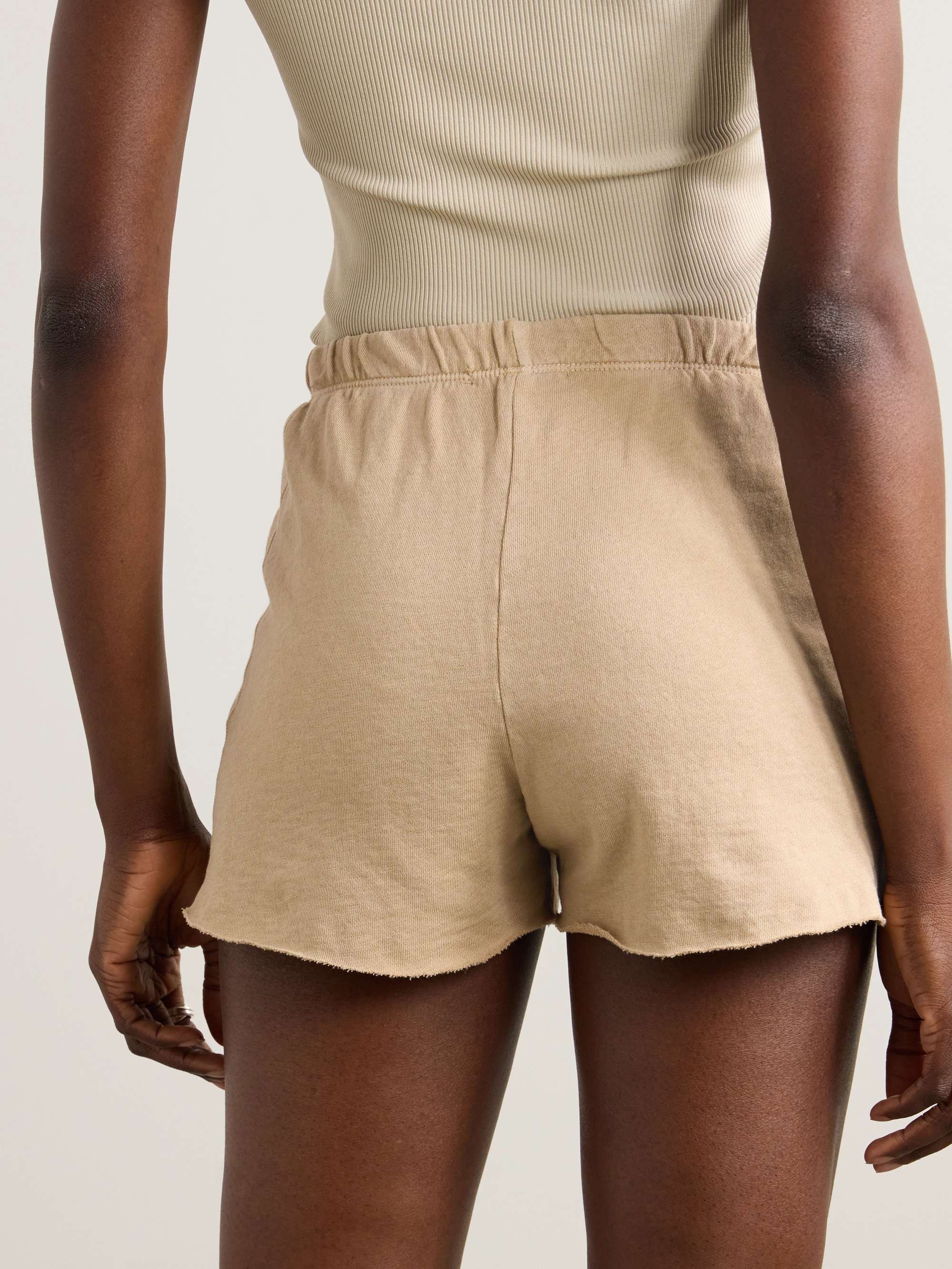 JAMES PERSE Supima cotton-jersey shorts