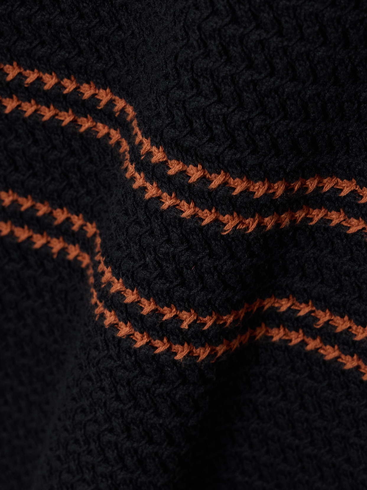 Re/done Crochet Mesh Dress Black Combo In Black