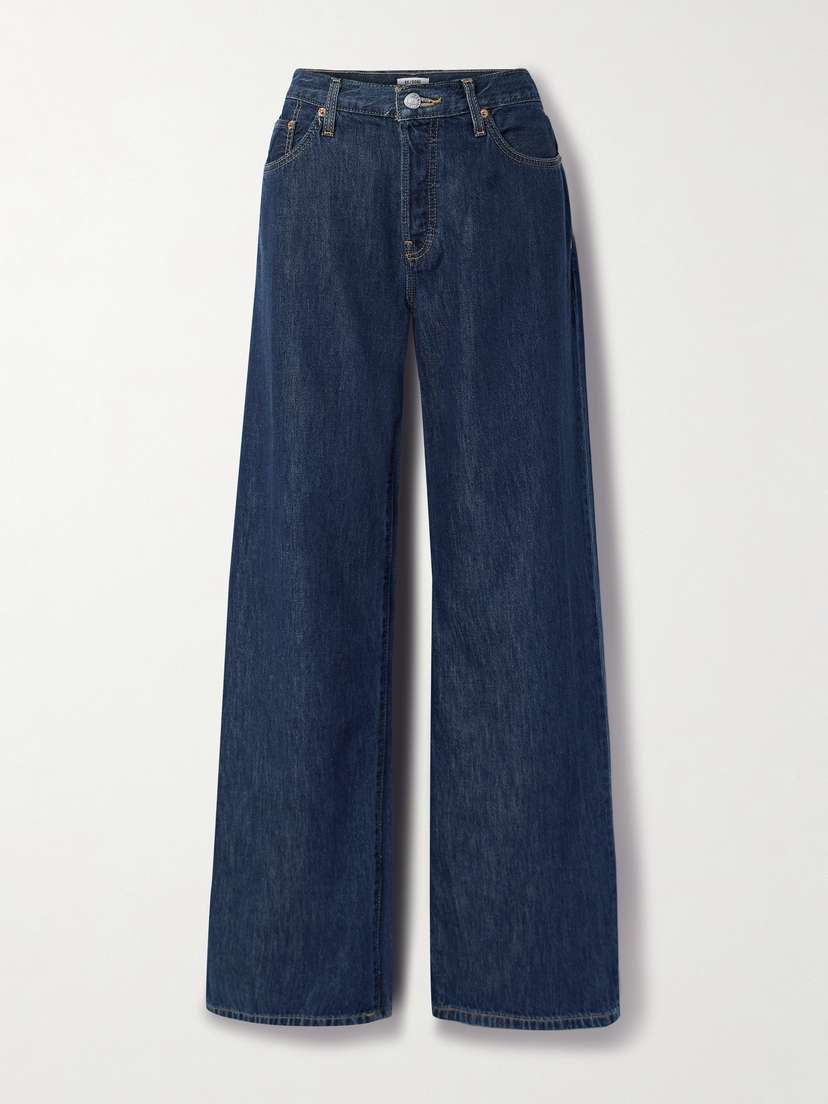 RE/DONE Palazzo High-rise Wide-leg Jeans