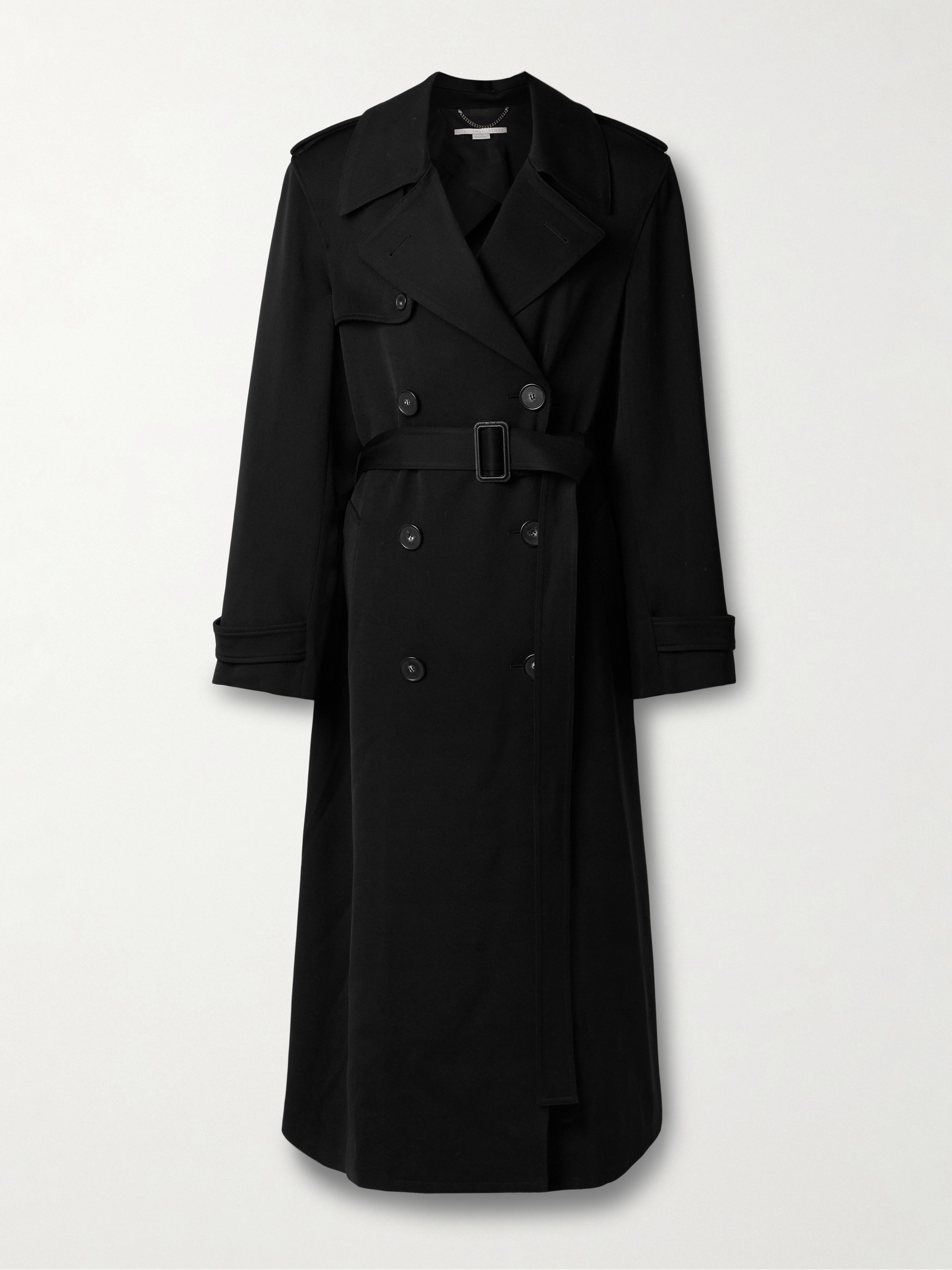 ステラマッカートニー　 Luke Belted Trench Coat Stella McCartney - Belted double-breasted wool-twill trench coat