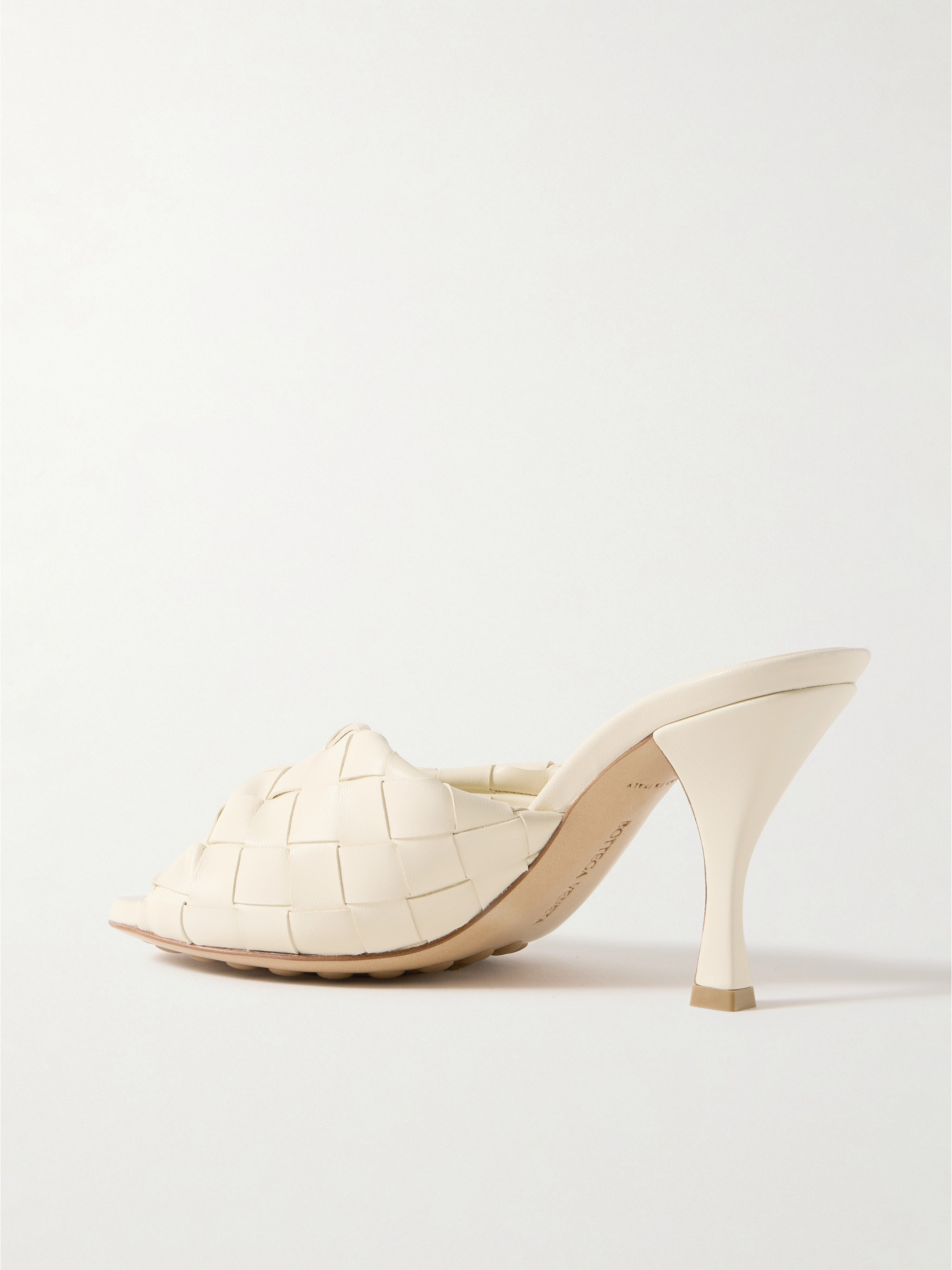 Bottega Veneta Blink twisted intrecciato leather mules thumbnail
