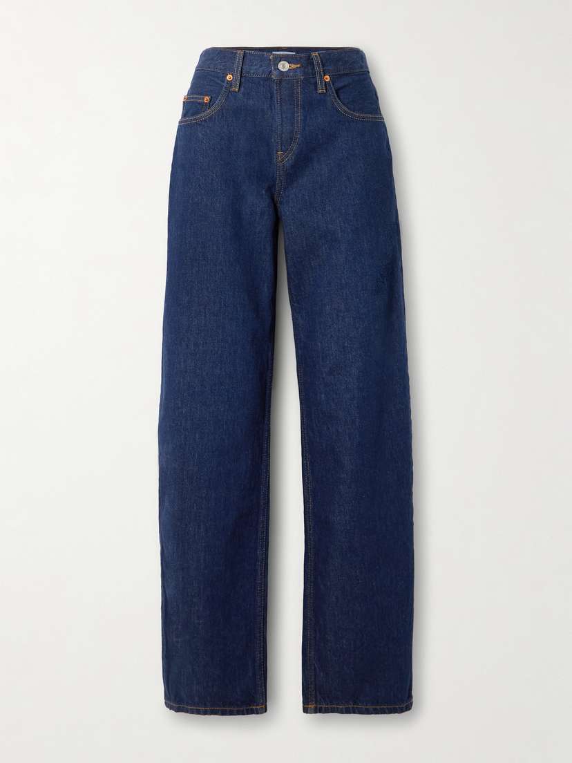 RE/DONE High-rise Tapered Jeans
