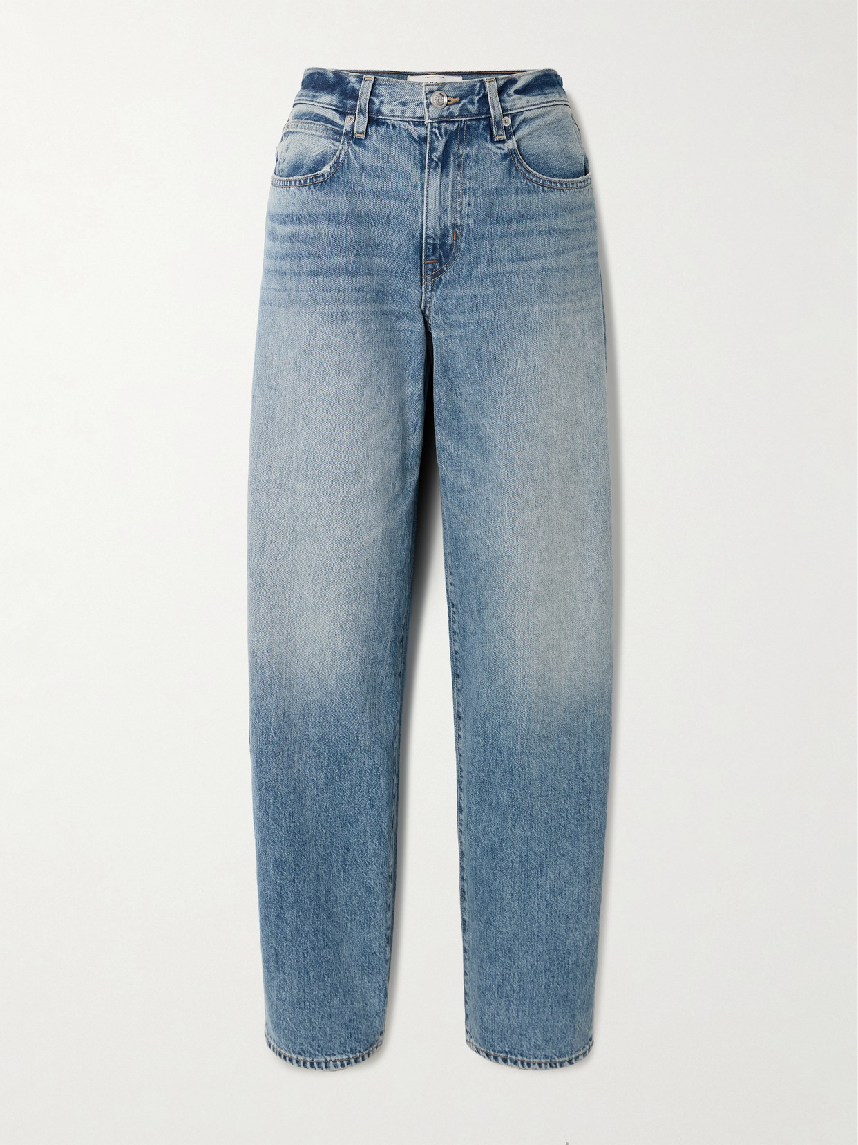 Shop Slvrlake Tess Long Boyfriend Jeans In Blue