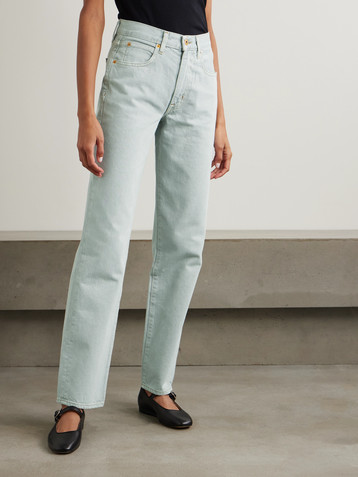 SLVRLAKE Sophie mid-rise straight-leg jeans