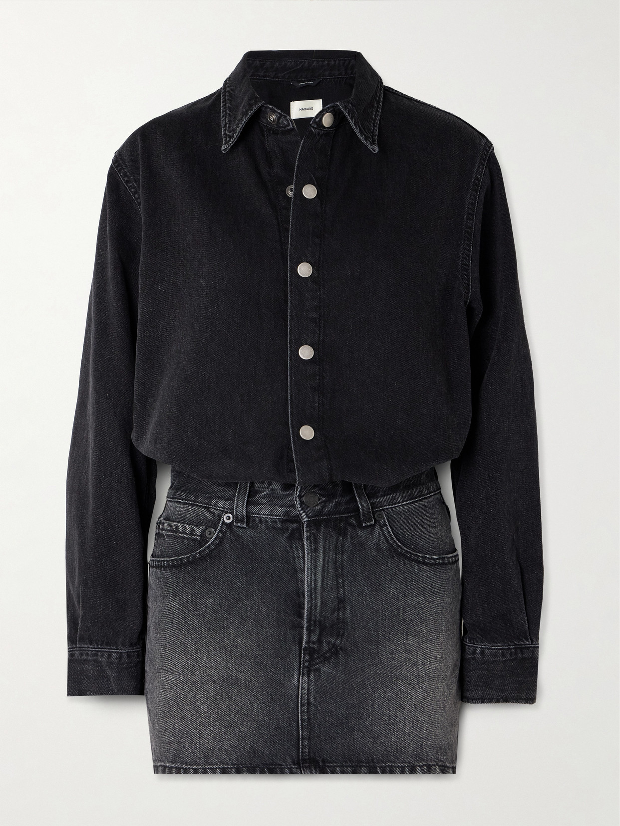Haikure - Tia Denim Dress - Black