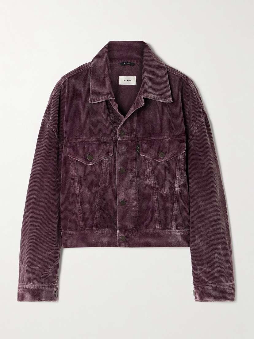 Haikure Spencer Cotton-corduroy Jacket - x large