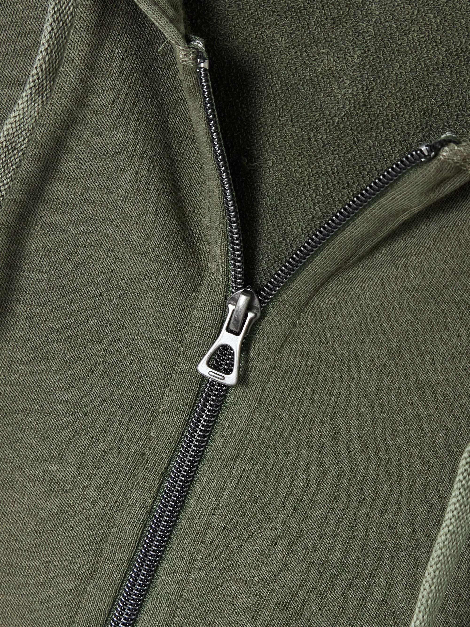 JAMES PERSE Vintage Supima cotton-jersey hoodie