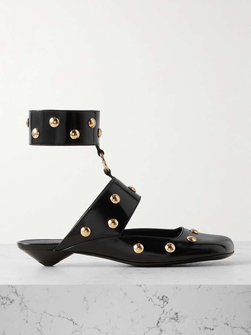 Chloé Jade Studded Leather Sandals