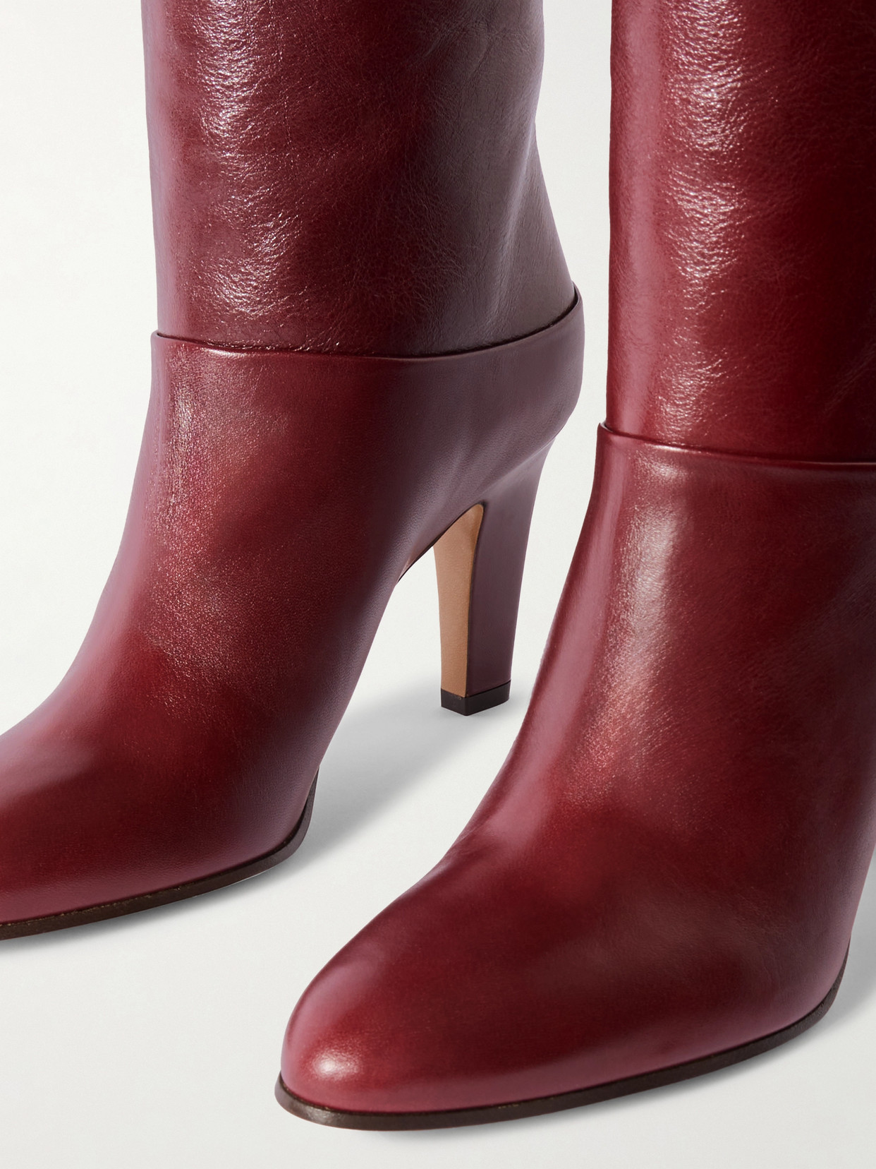 CHLOÉ EVE LEATHER OVER-THE-KNEE BOOTS