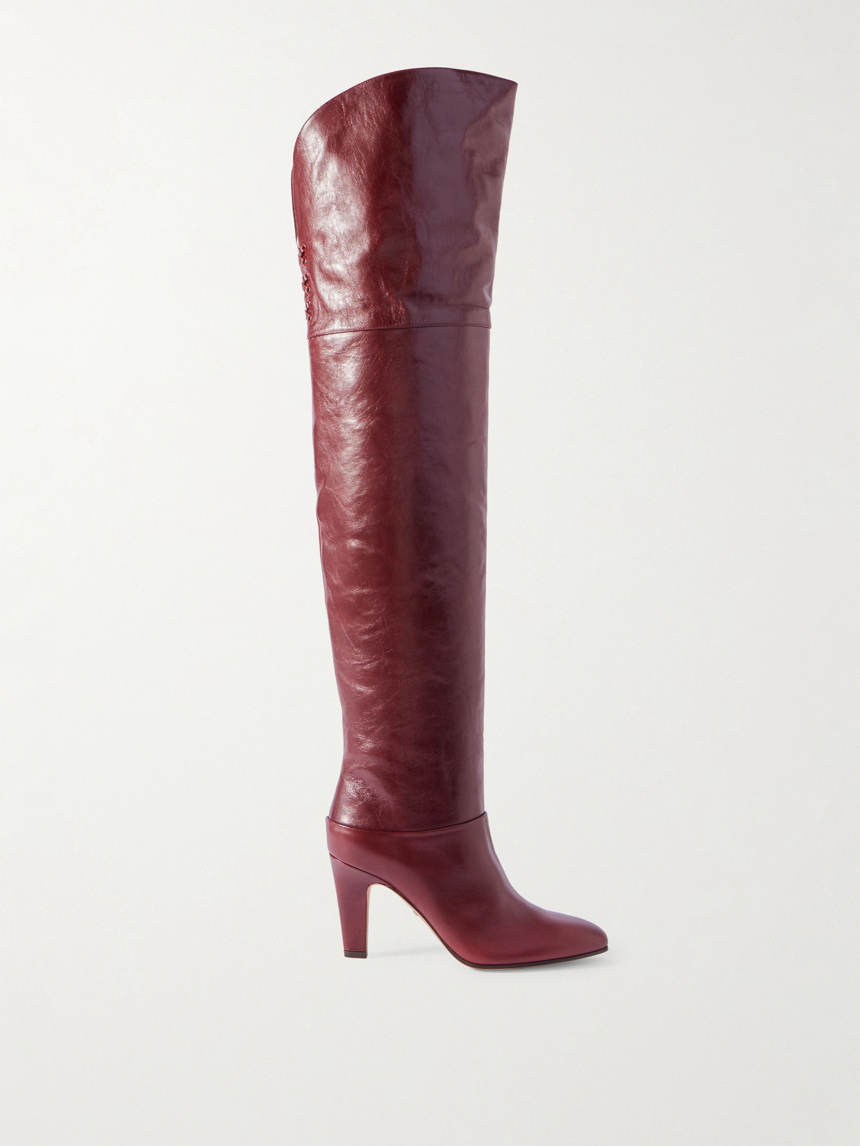 CHLOÉ EVE LEATHER OVER-THE-KNEE BOOTS