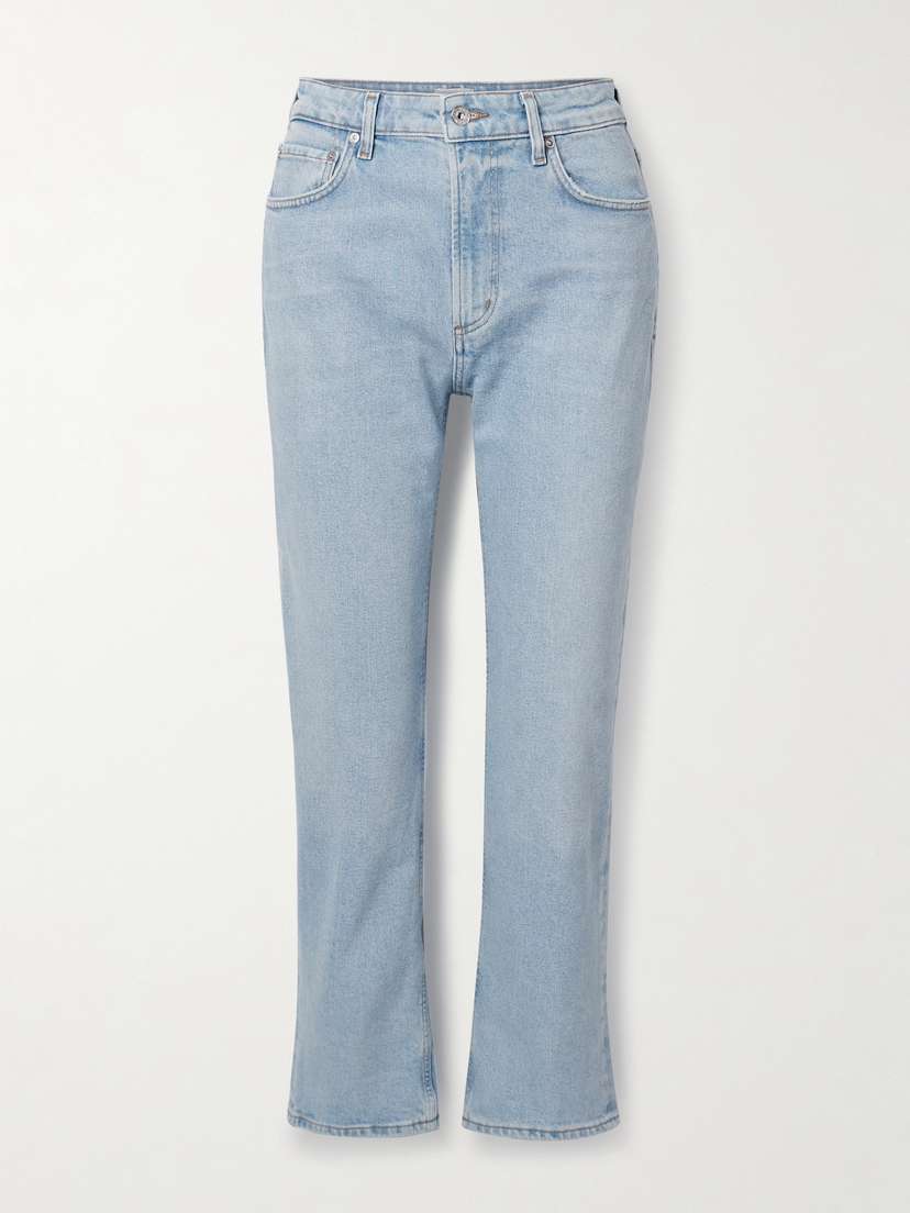 Citizens of Humanity Zurie Ankle Cropped High-rise Straight-leg Jeans