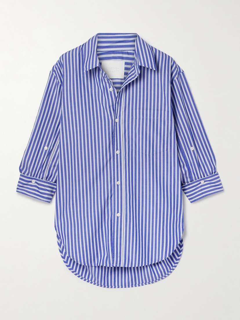 Citizens of Humanity Kayla Striped Cotton-poplin Shirt