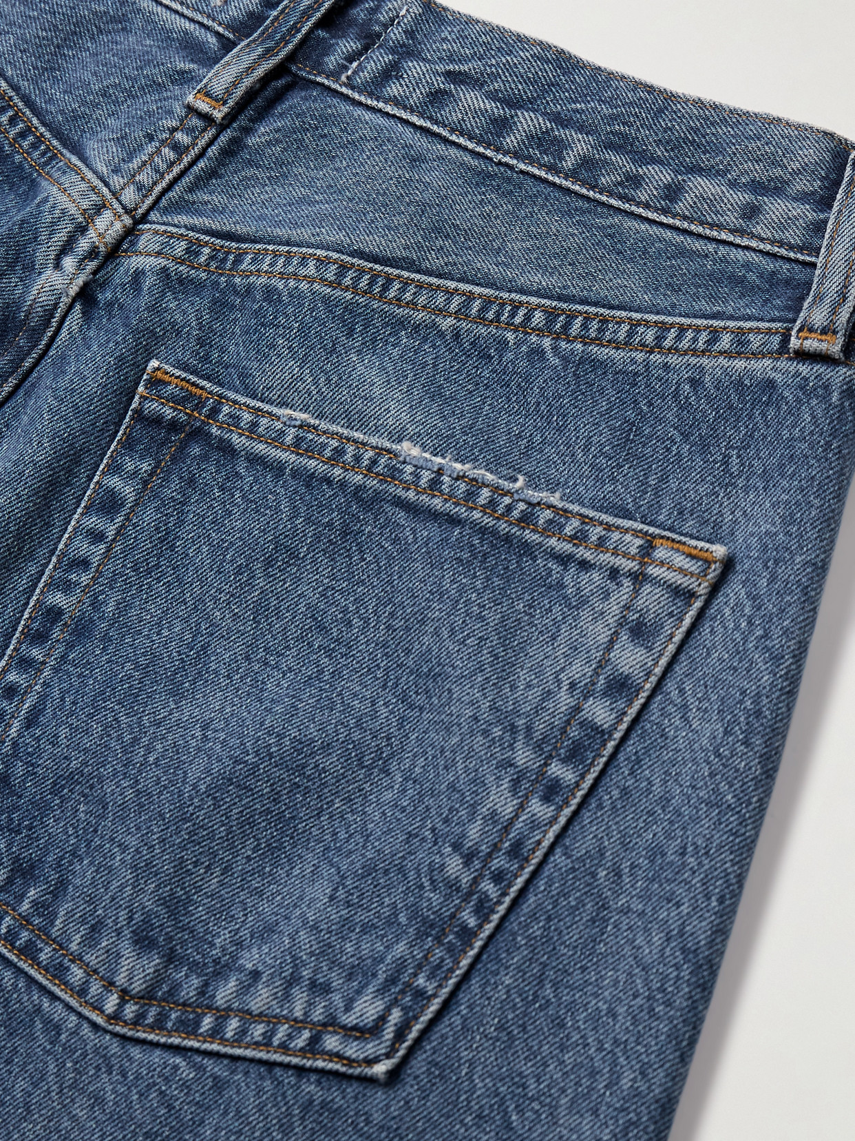Agolde Kelly High-rise Straight-leg Jeans In Blue