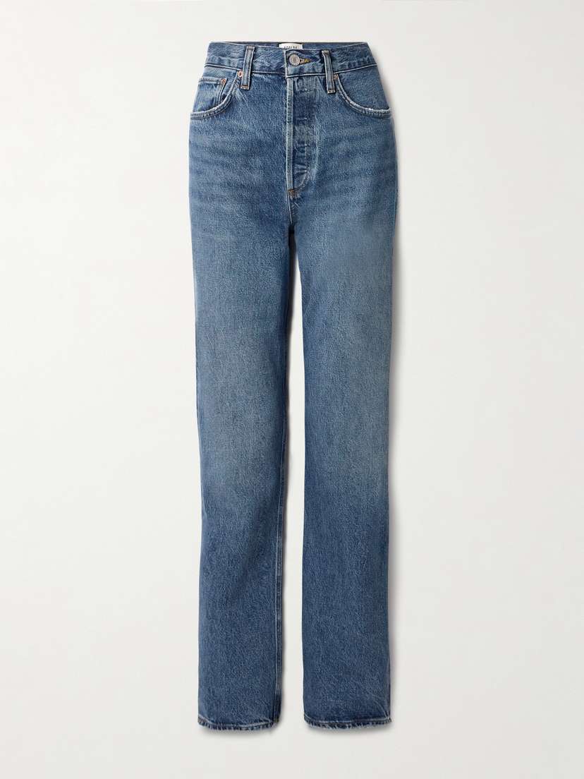 AGOLDE Kelly High-rise Straight-leg Jeans