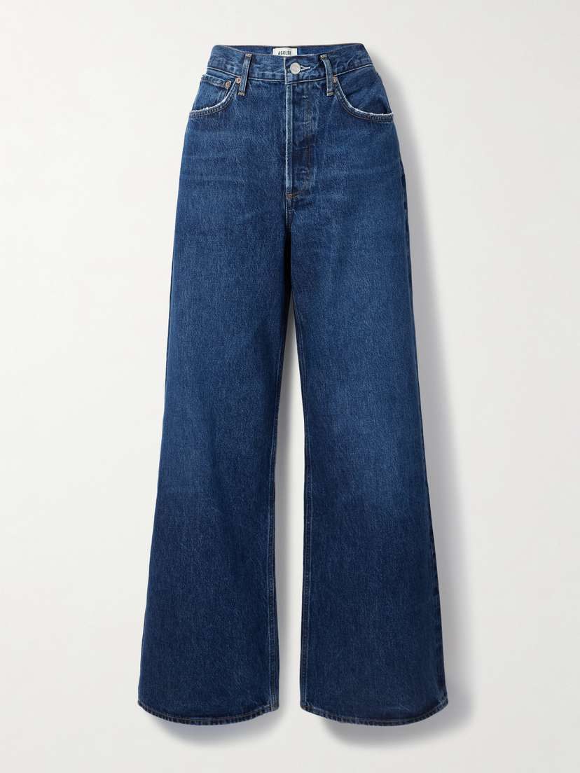 AGOLDE Dame High-rise Straight-leg Jeans