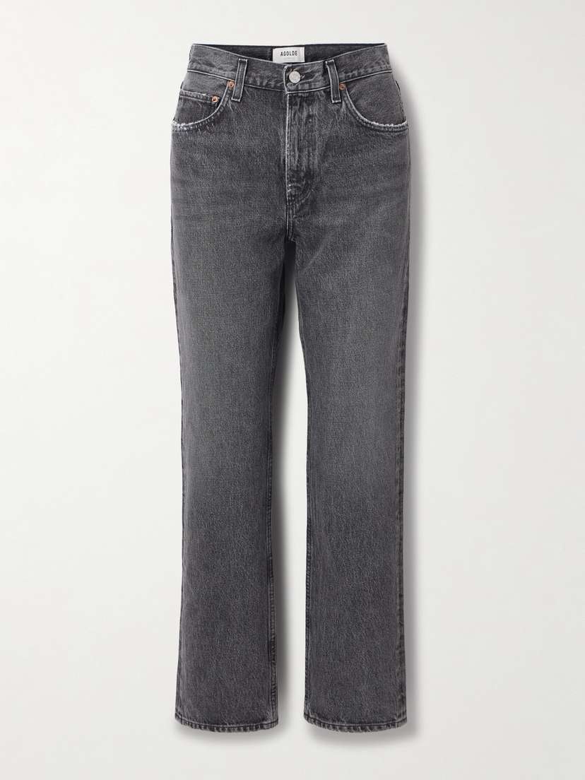 AGOLDE Valen Mid-rise Straight-leg Jeans