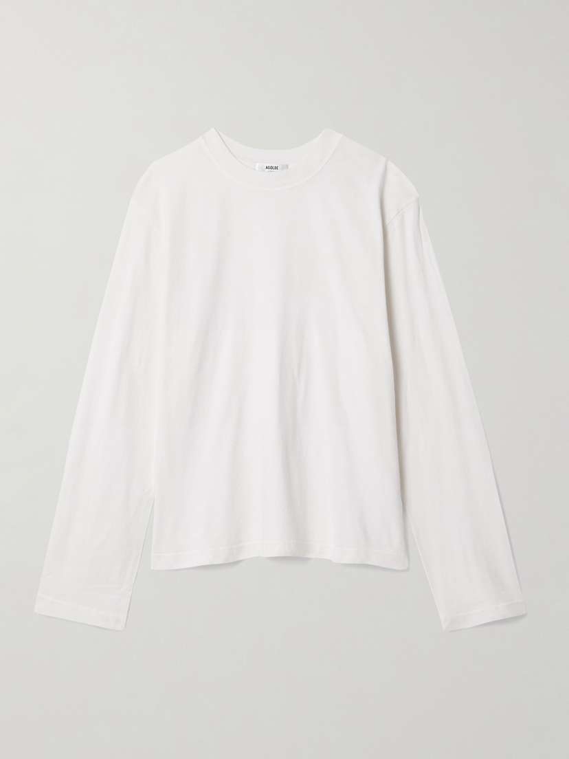 AGOLDE Runa Organic Cotton-jersey T-shirt - x large