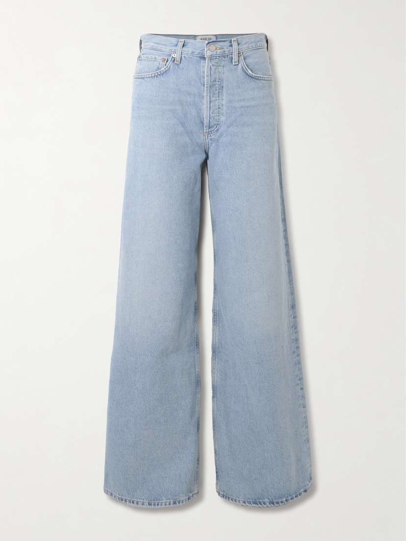 AGOLDE Dame High-rise Wide-leg Jeans