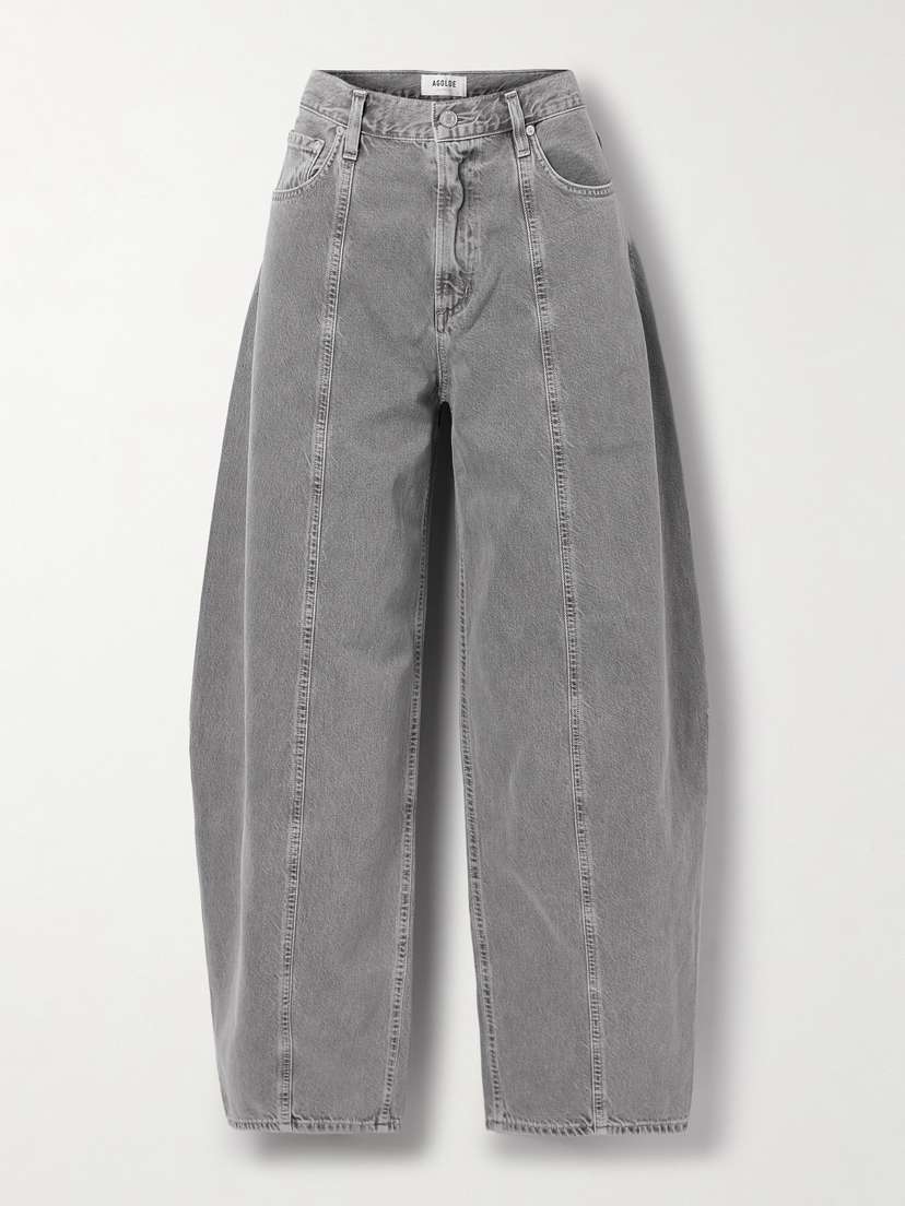 AGOLDE Kristen High-rise Wide-leg Jeans