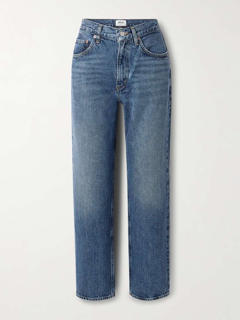AGOLDE Valen Mid-rise Straight-leg Jeans