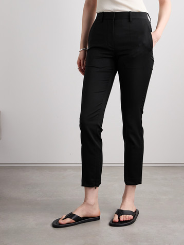 Helmut Lang Wool-twill slim-leg pants