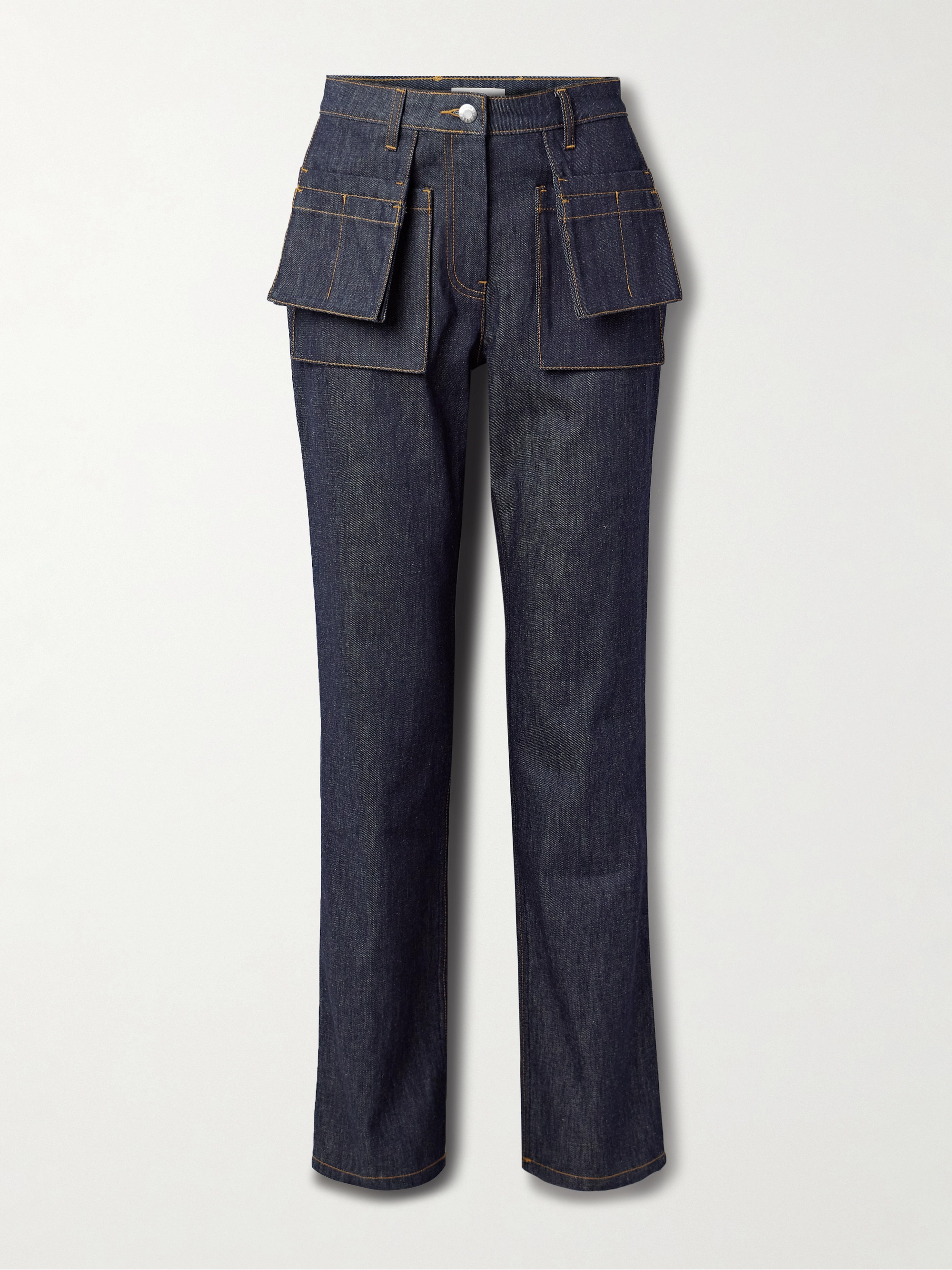Helmut Lang Utility mid-rise straight-leg jeans thumbnail