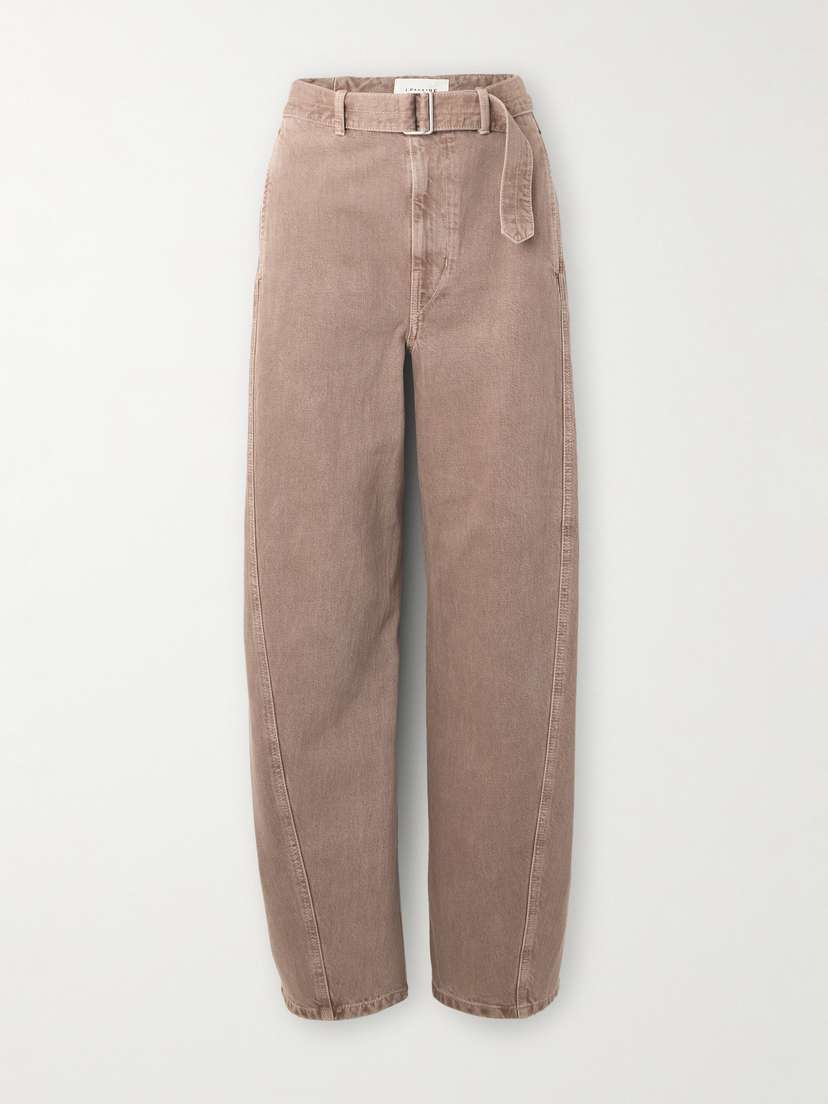 Lemaire Twisted Belted Tapered Jeans