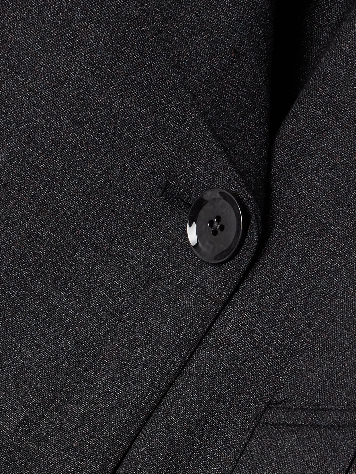 Lemaire Oversized Double-breasted Wool Coat In Blue