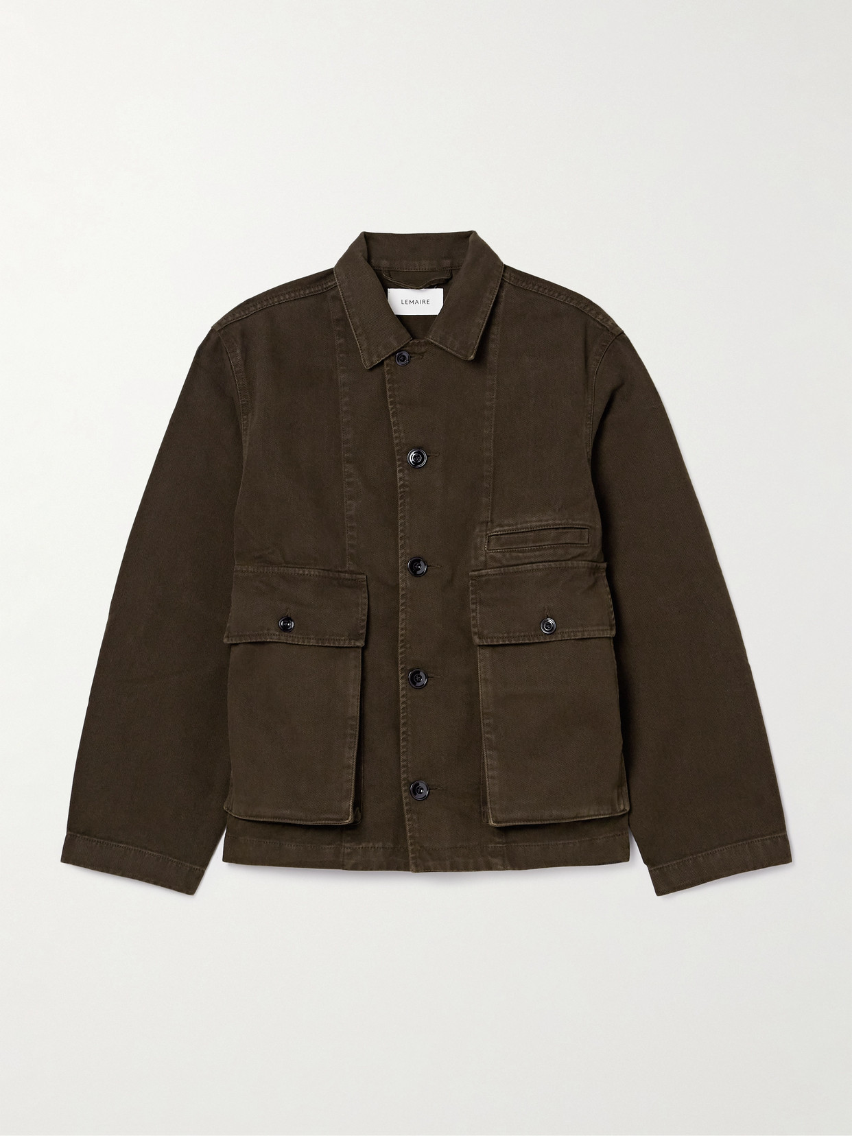 LEMAIRE - Cotton-twill Jacket - Brown