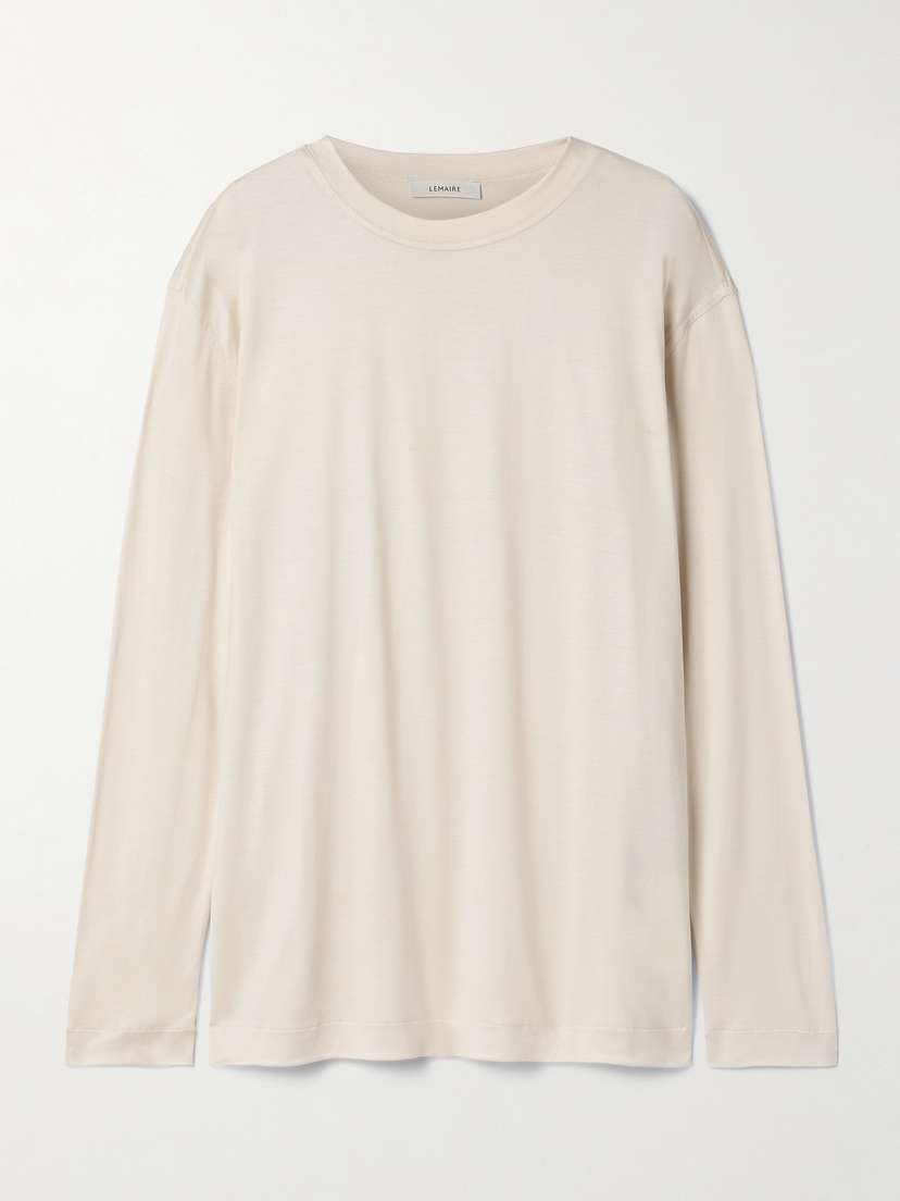 Lemaire Silk-jersey T-shirt