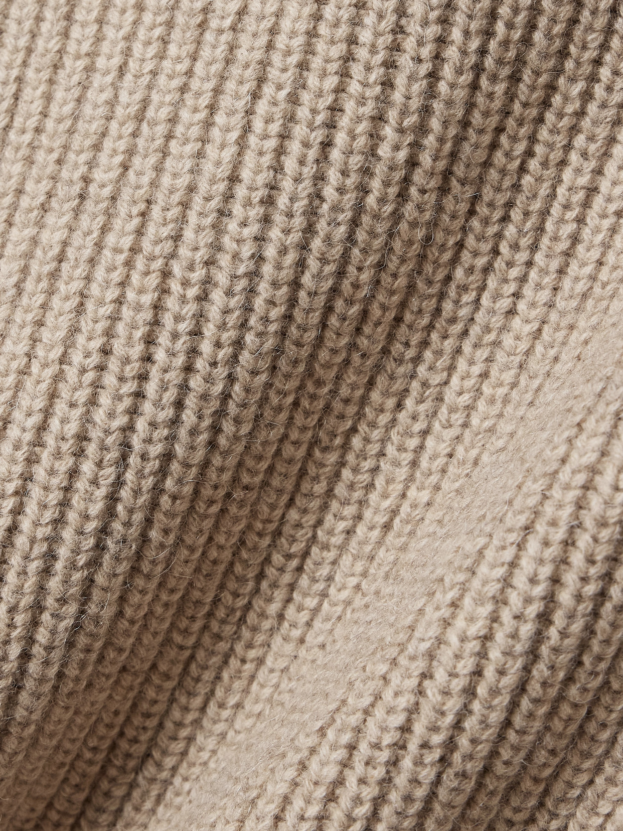 Lemaire Ribbed Alpaca-blend Turtleneck Sweater In Cream