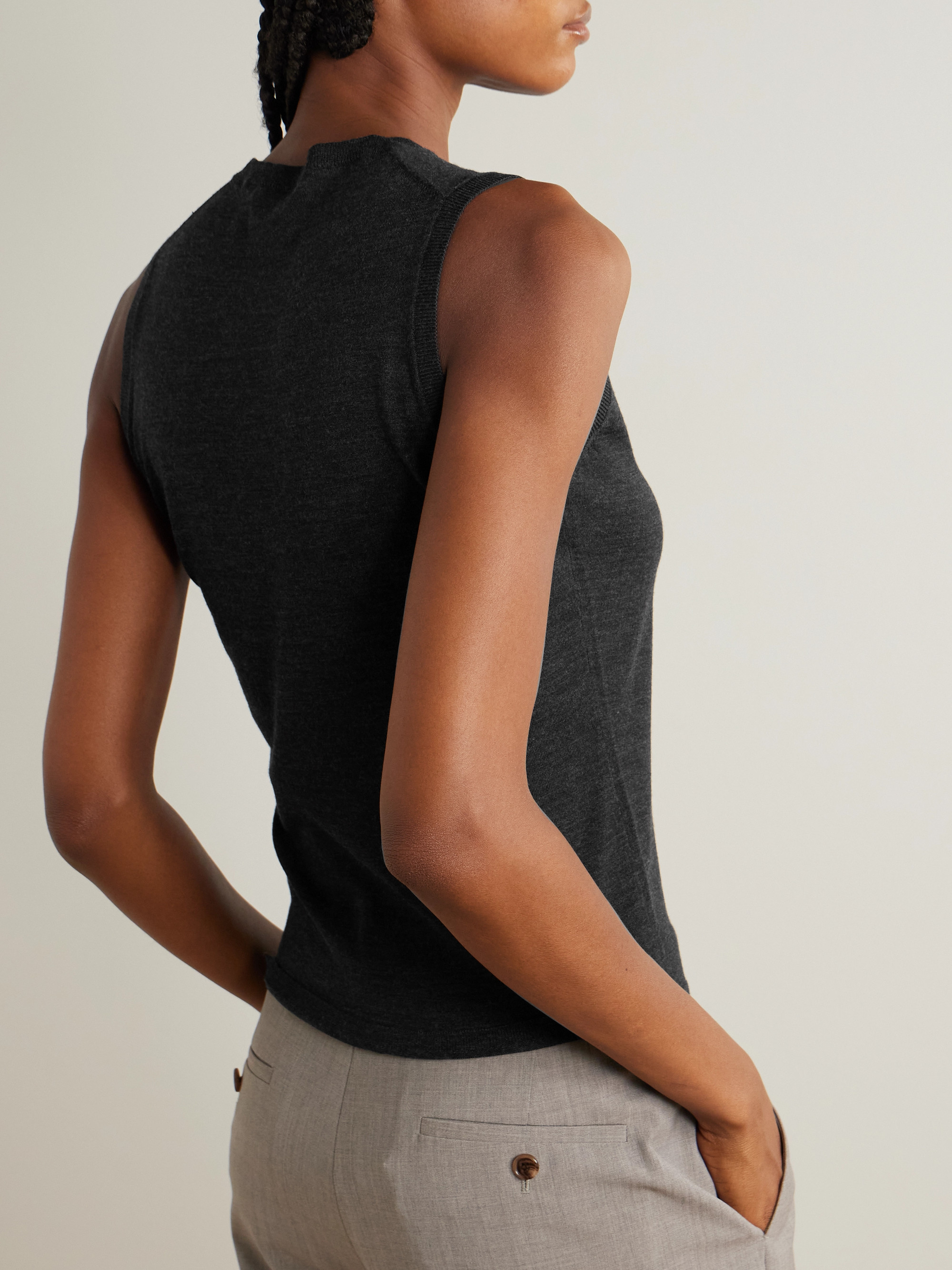 Theory Merino wool tank thumbnail