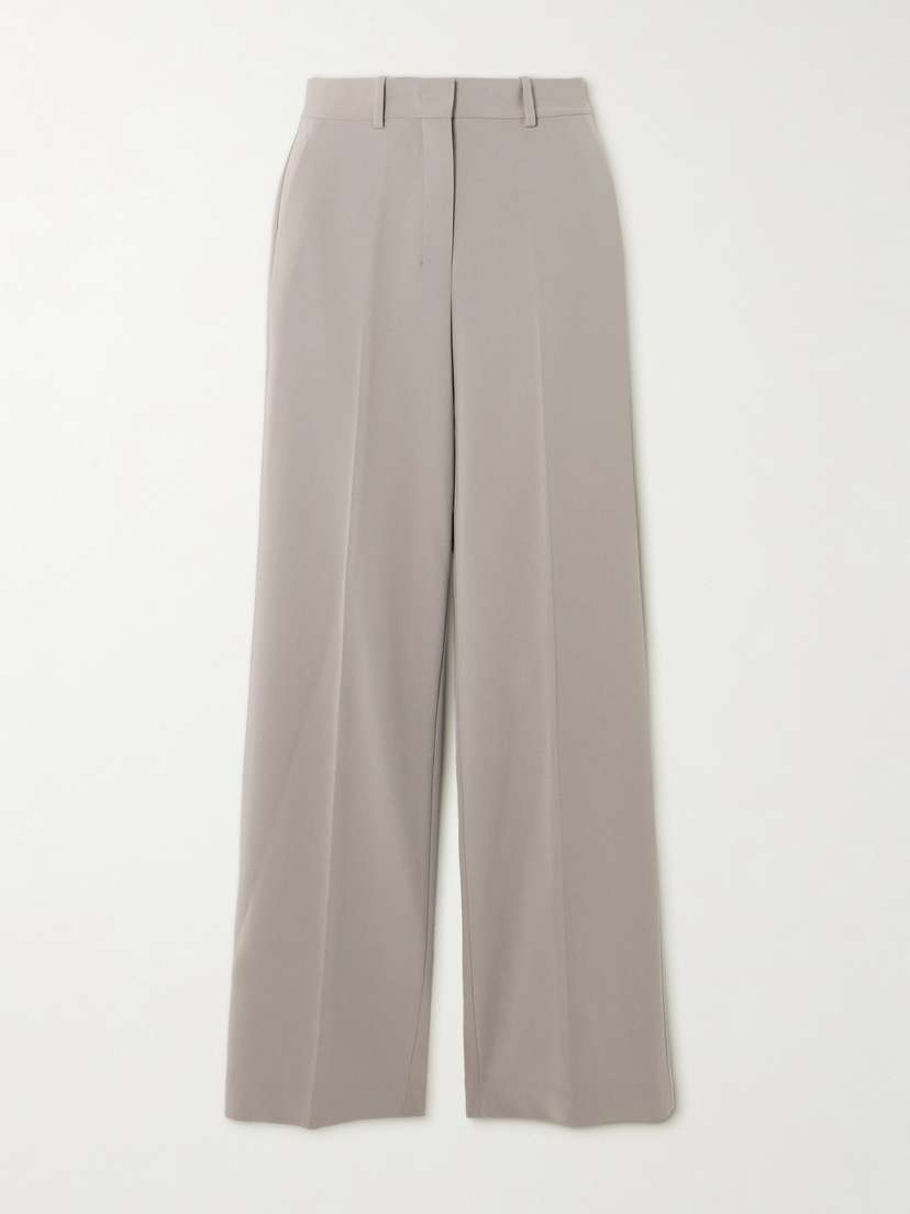 Theory Crepe Wide-leg Pants