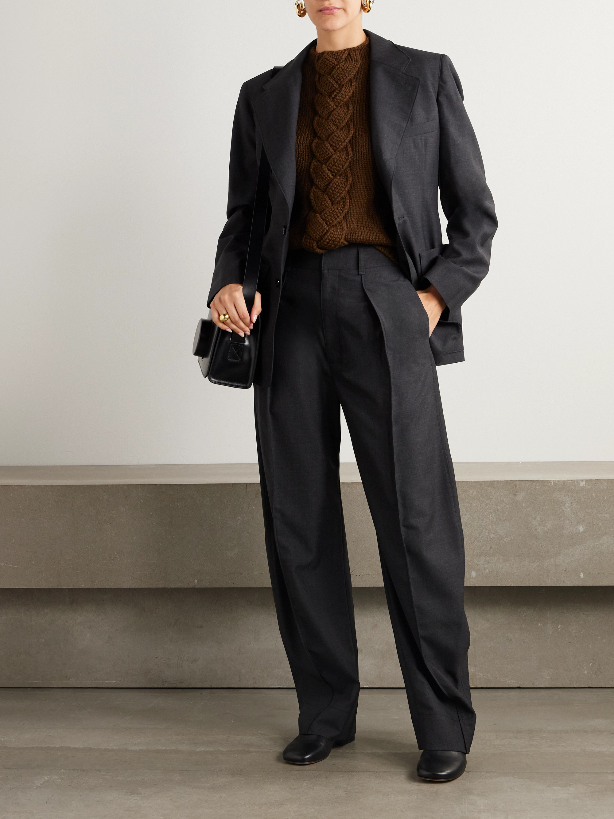 LEMAIRE ルメール LOOSE PLEATED PANTS LEMAIRE ルメール LOOSE PLEATED PANTS