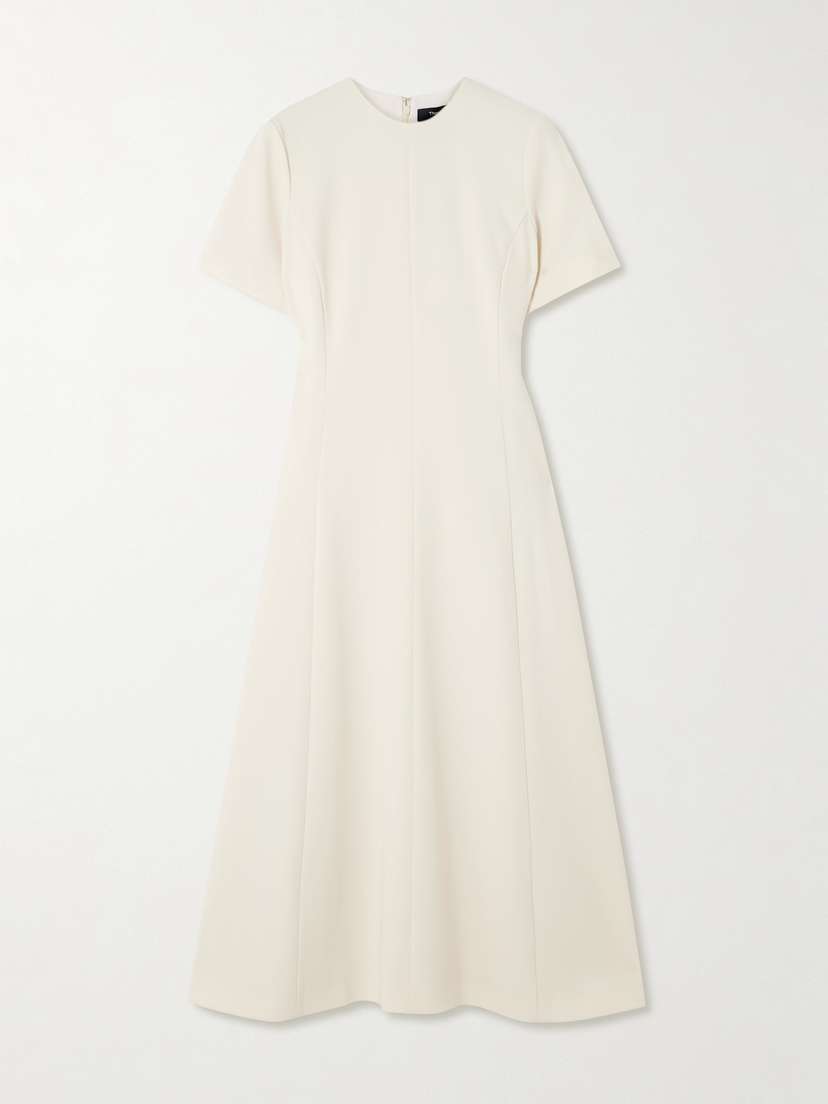 Theory Crepe Midi Dress