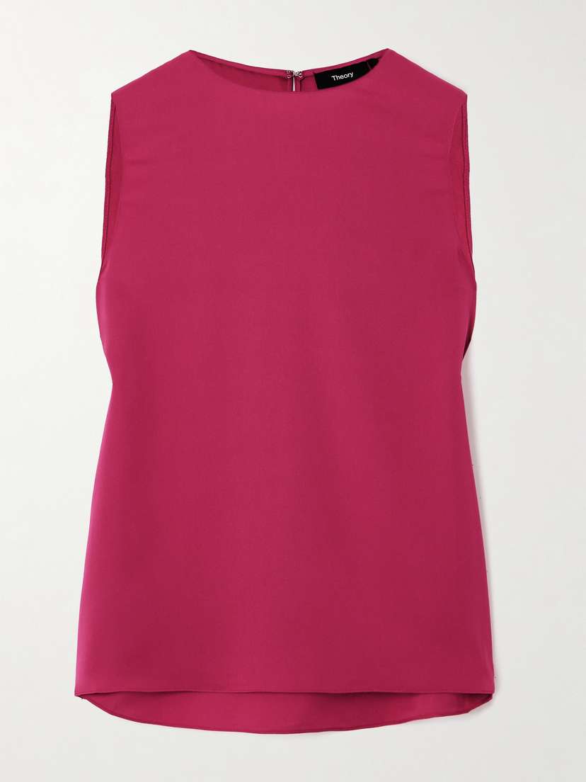 Theory Silk-satin Blouse